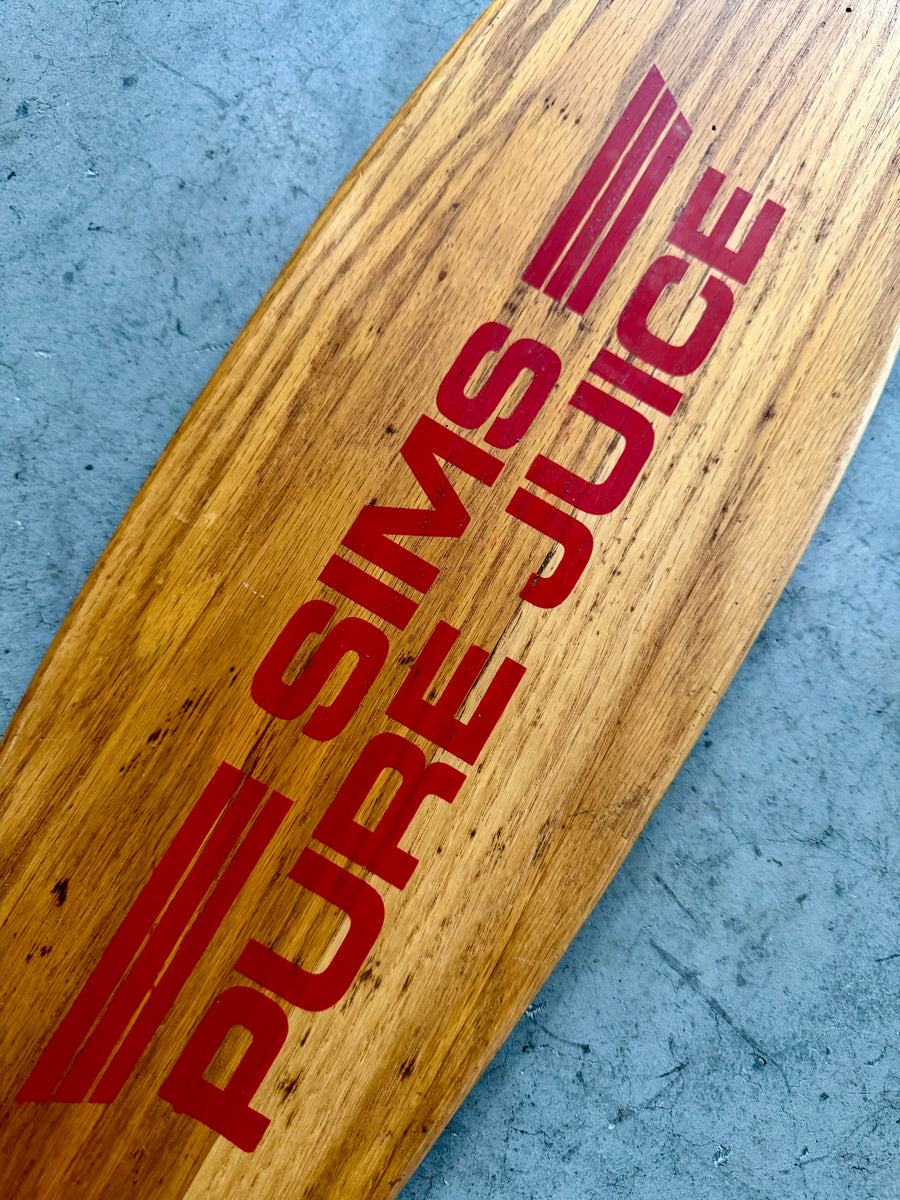 希少 SIMS PURE JUICE スケートボード ビンテージ デッドストック