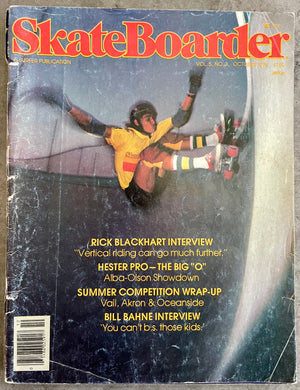Vintage Used Skateboarder Magazine October 1978