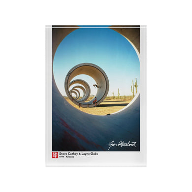 Jim Goodrich Collection - Acrylic Photo Block of Steve Cathey