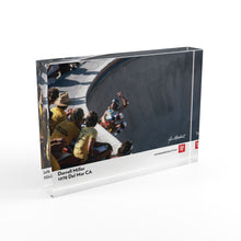 Jim Goodrich Collection - Acrylic Photo Block of Darrell Miller @ Del Mar Skate Ranch 1978