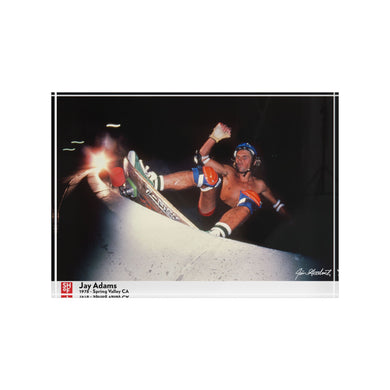Jim Goodrich Collection - Acrylic Photo Block of Jay Adams
