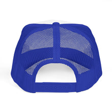 Skateboarding Hall of Fame Trucker Cap — Retro Skate Wheel Design