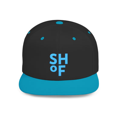 Skateboarding Hall of Fame - Flat Bill Snapback BBall Cap