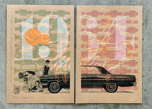 Signed print by Destructo 2 piece set. Sale benefits the SHoF Museum