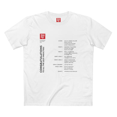 2025 Skateboarding Hall of Fame Inductees - White T-Shirt