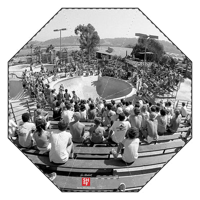 Del Mar Skate Ranch 1985 -  SHoF Jim Goodrich Collection Umbrella