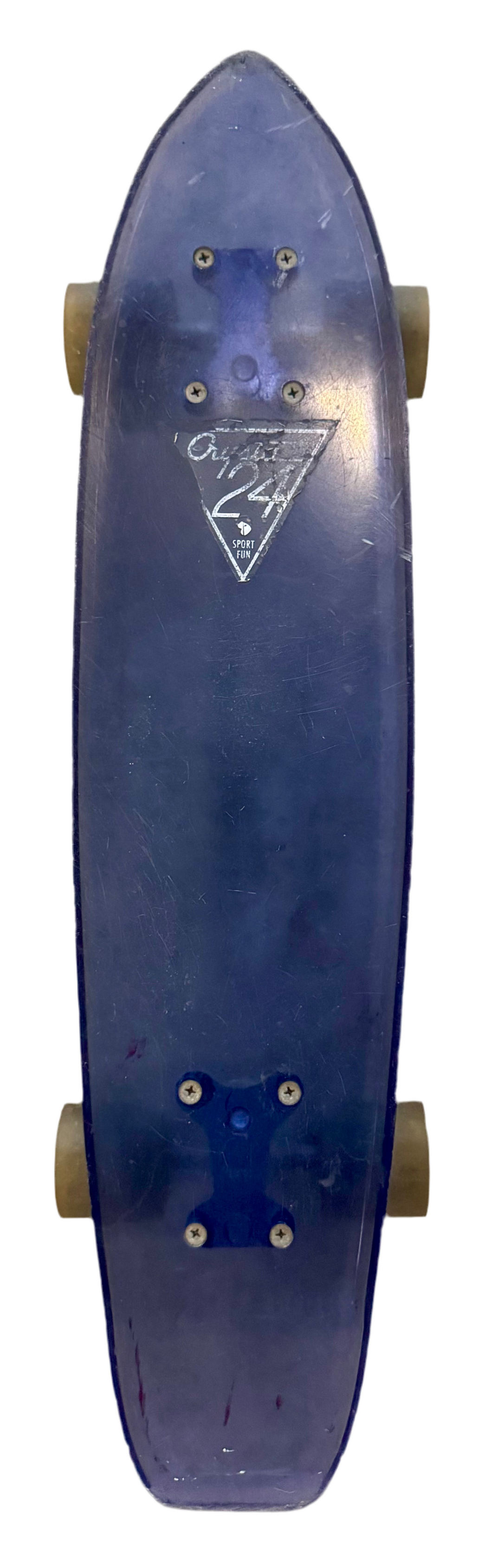 1970’s Clear Plastic Skateboard