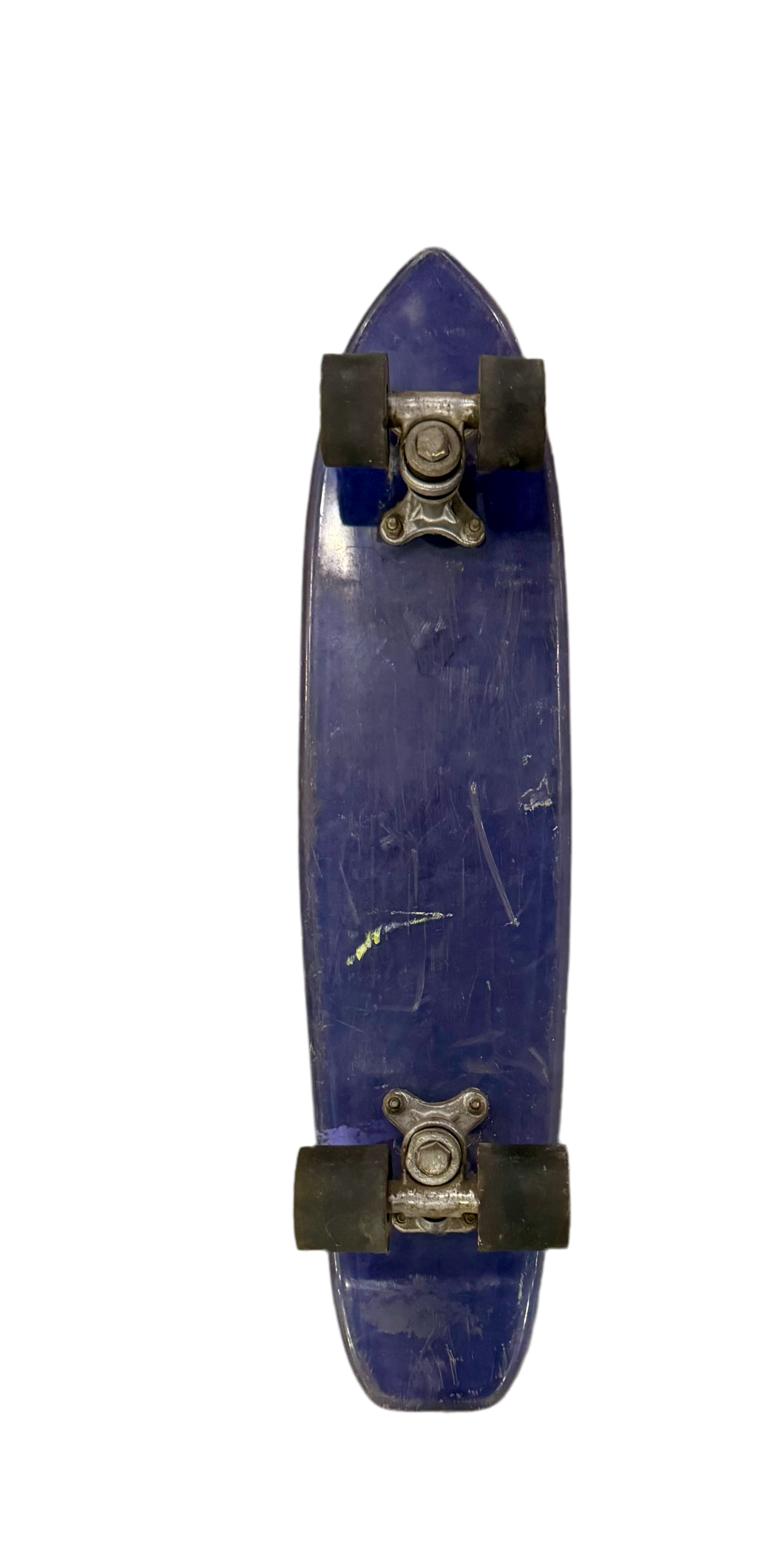 Vintage 1970’s Clear Plastic Skateboard by Sport Fun