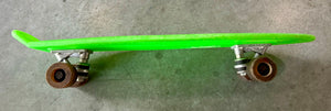 Vintage 1970’s Lime Green Plastic Skateboard