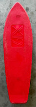 Vintage X19 Plastic Skateboard