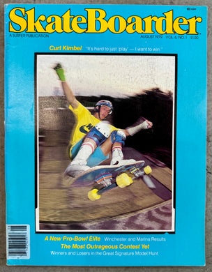 Skateboarder Magazine Aug 1979