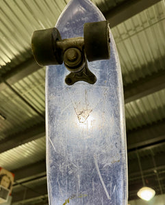 Vintage 1970’s Clear Plastic Skateboard by Sport Fun