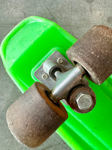 Vintage 1970’s Lime Green Plastic Skateboard