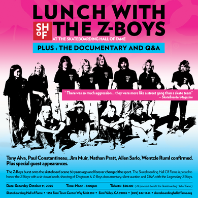 Lunch With the Z-Boys Ticket