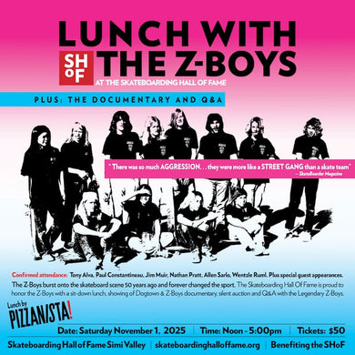 Lunch With the Z-Boys Ticket