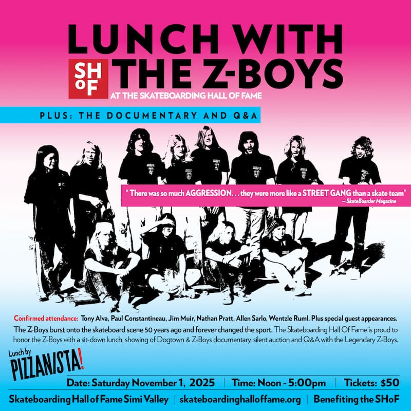 Lunch With the Z-Boys Ticket