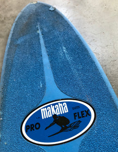 Vintage 1970’s Makaha Pro Flex Skateboard in Orange or Blue