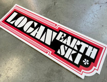 Logan Earth Ski Re-Issue Sticker