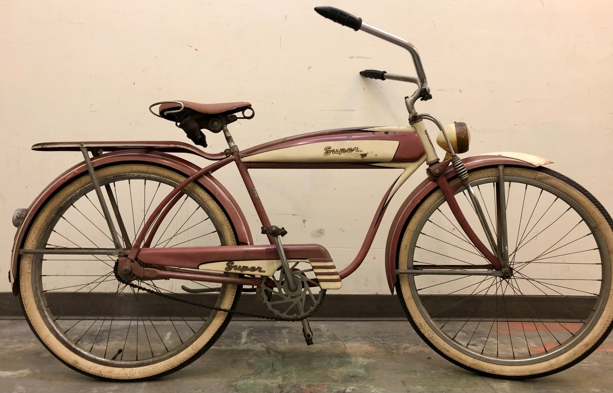 vintage bike pedal Vintage Super Bicycle by Cleveland Welding – Skateboarding Hall of Fame