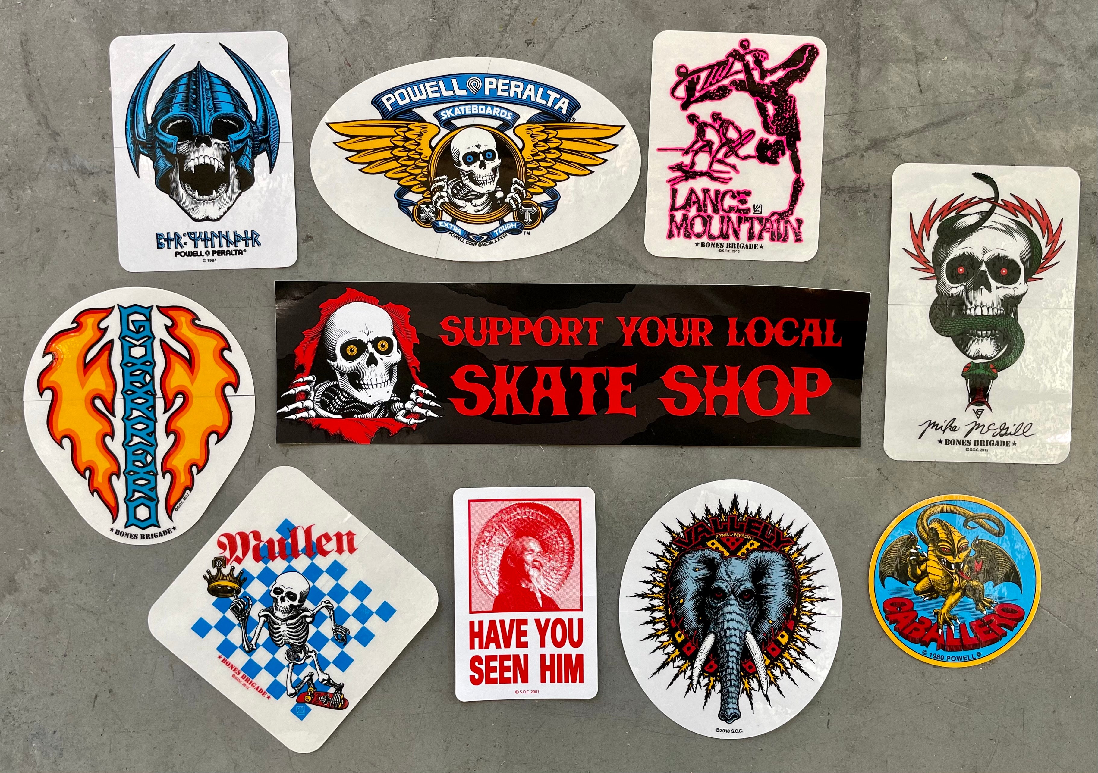 Powell Peralta Supreme OG Sticker 2.75
