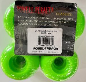 Powell Peralta Mini Cubic Classic Reissue Wheels Green