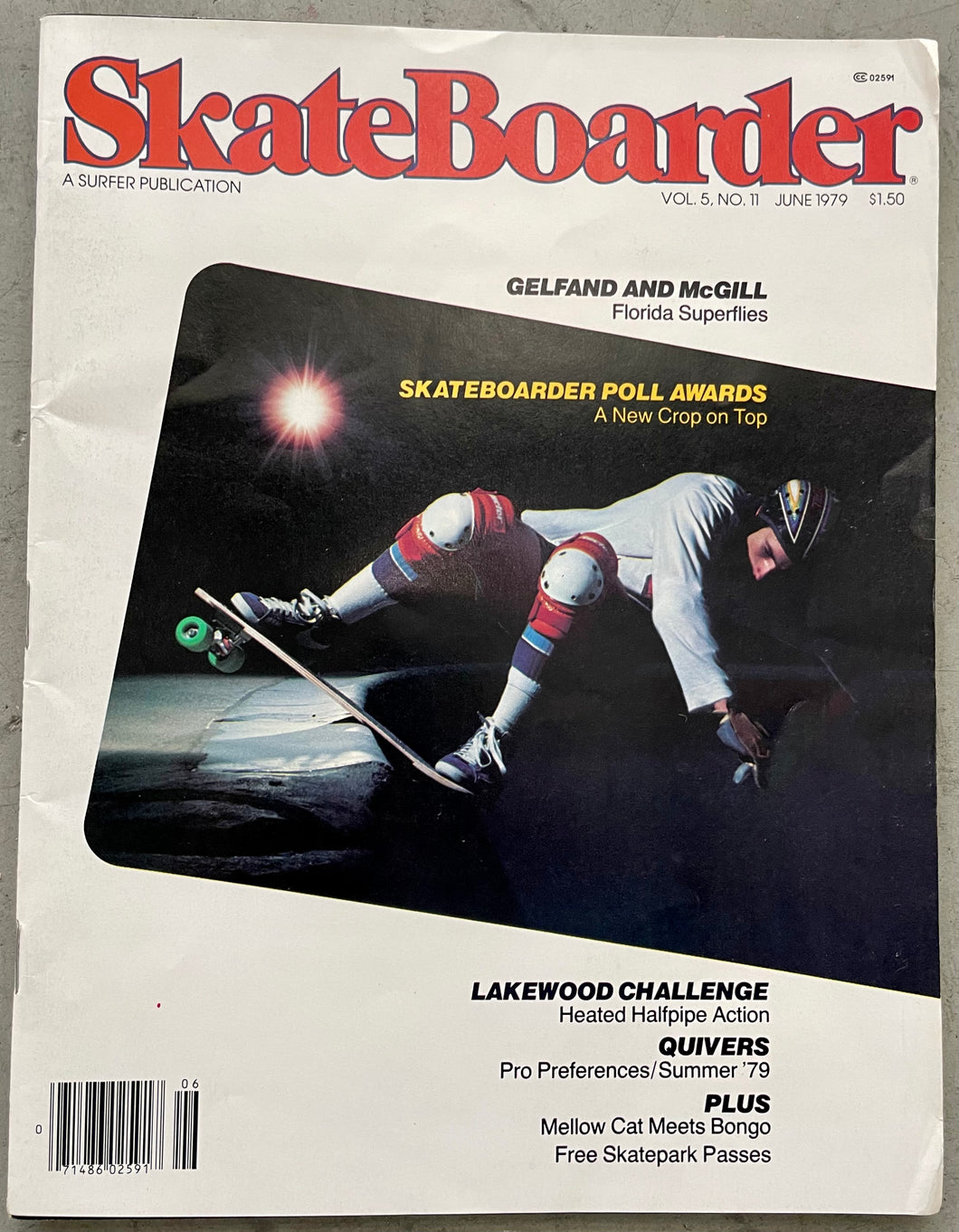 Vintage Skateboarder Magazine June 1979